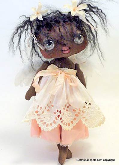 кукла-примитив, автор Bermuda Angels, сайт: http://www.bermudaangels.com/intro.html
