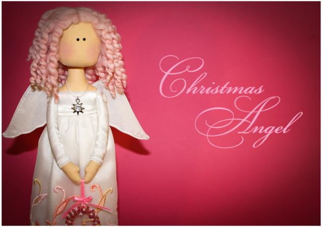 МК по кукле-примитиву Рождественский ангел