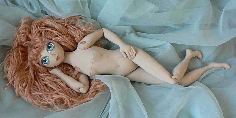 Текстильная кукла Стрекоза