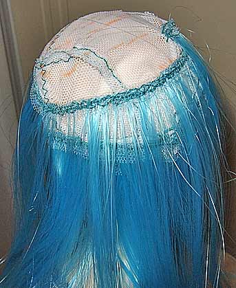 парик для куклы из искусственных волос